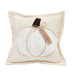 So Thankful Pumpkin Pillow